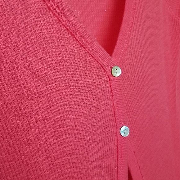 Coral Lightweight Old Navy Cardigan - Picture 3 of 3